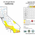 California Drought   California Drought 2017 Map