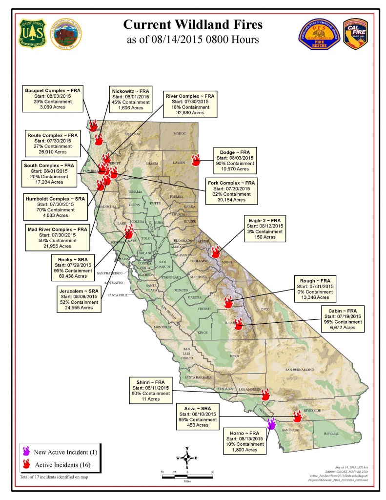 California Fire Map Archives - Kibs/kbov Radio - Where Are The Fires In California On A Map