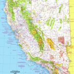California Geographic Map   World Map   National Geographic Maps California