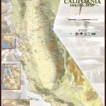California Hiking Map   California Hiking Trails Map