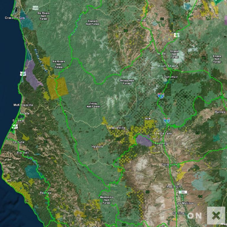 California Hunt Zone B2 Deer - California B Zone Deer Hunting Map