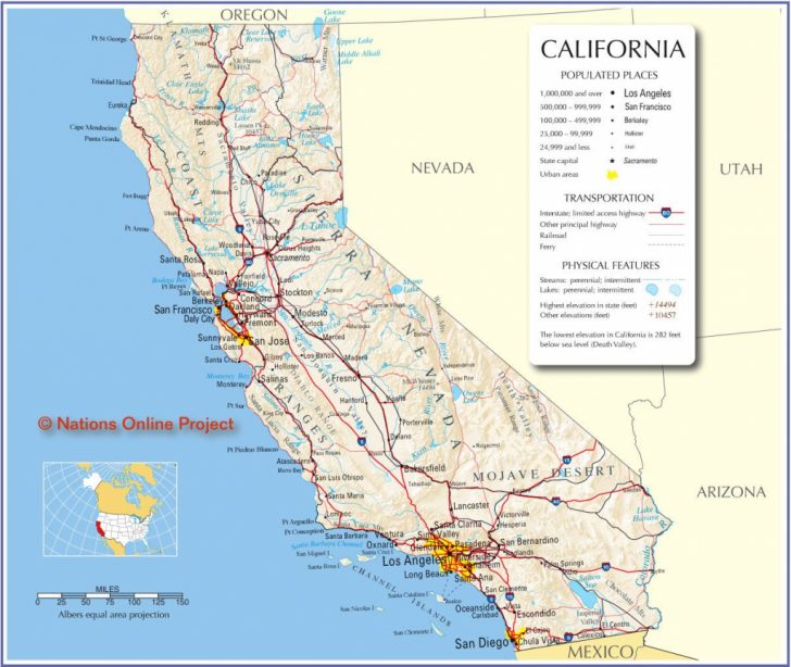 Free California Map