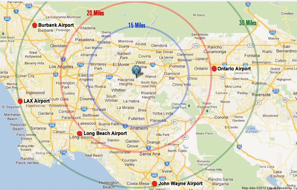 California Map Los Angeles Area – Map Of Usa District - Granada Hills California Map