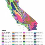 California Native Plant Provisional Seed Zones   California Hardiness Zone Map