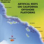California Offshore Oil Rig Map   California Ocean Fishing Map