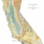 California, Physical Large Wall Mapraven Maps | Products   Large Wall Map Of California