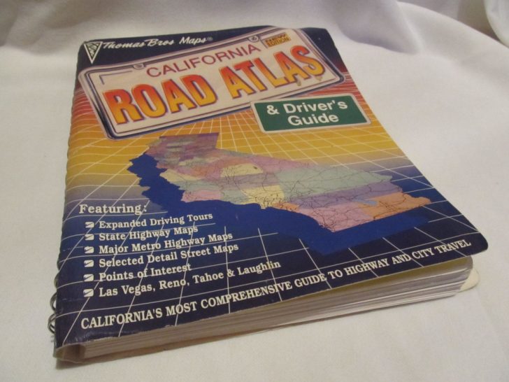 California, Road Atlas & Driver Guide, Thomas Bros Maps, Maps, Book ...