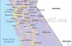 California Road Map, California Highway Map - Detailed Map Of California Cities
