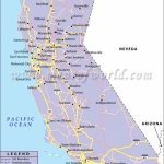 California Road Map, California Highway Map   Road Map Of California Coast