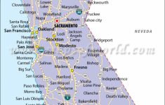 California State Map - California State Map With Cities