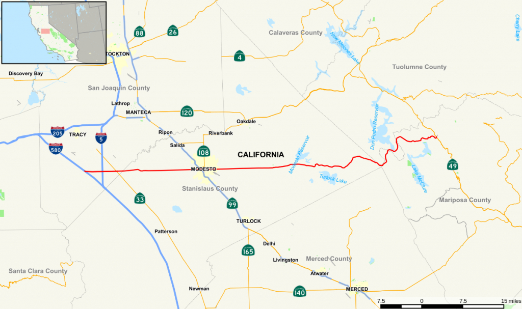 California State Route 132 - Wikipedia - Tracy California Map
