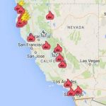 California Wildfires Latest Ma Google Maps California Fires In   California Statewide Fire Map