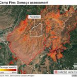 California Wildfires: Thanksgiving Hope From Ashes Of Paradise   Bbc   Map Of California Fire Damage