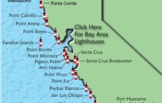 Californian Lighthouses | California Road Trip | California - Beach Map Of California