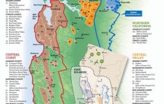 California's Wine Growing Regions | Infographics | Italian Wine - Map Of California Wine Appellations