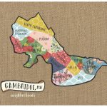 Cambridge Ma Neighborhood Map Original Cut Paper Print Free | Etsy   Printable Map Of Cambridge Ma