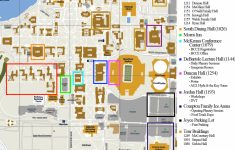 Campus Map - Notre Dame Campus Map Printable