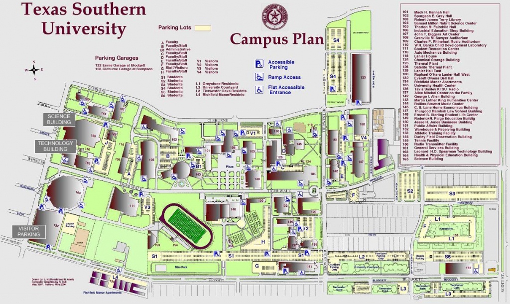 Campus Map - Texas State University Housing Map