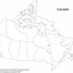 Canada And Provinces Printable, Blank Maps, Royalty Free, Canadian   Printable Blank Map Of Canada