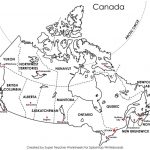Canada | Homeschool | Printable Maps, Canada, Play To Learn   Free Printable Map Of Canada Worksheet