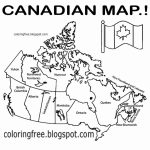 Canada Map Drawing At Paintingvalley | Explore Collection Of   Free Printable Map Of Canada For Kids