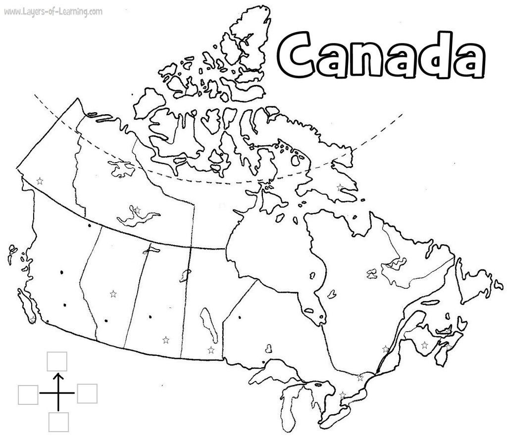 Canada Printable Map | Geography | Learning Maps, Map, Geography Of - Map Of Canada Quiz Printable
