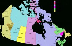 Canada Time Zone Map - With Provinces - With Cities - With Clock - Time Zone Map Usa Printable With State Names