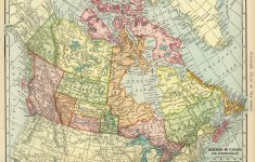 Canadian Map, Vintage Map Download, Antique Map Canada, C. S. - Canada Map Puzzle Printable