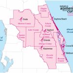 Central Florida Map With Counties | Florida Map 2018   Central Florida Zip Code Map