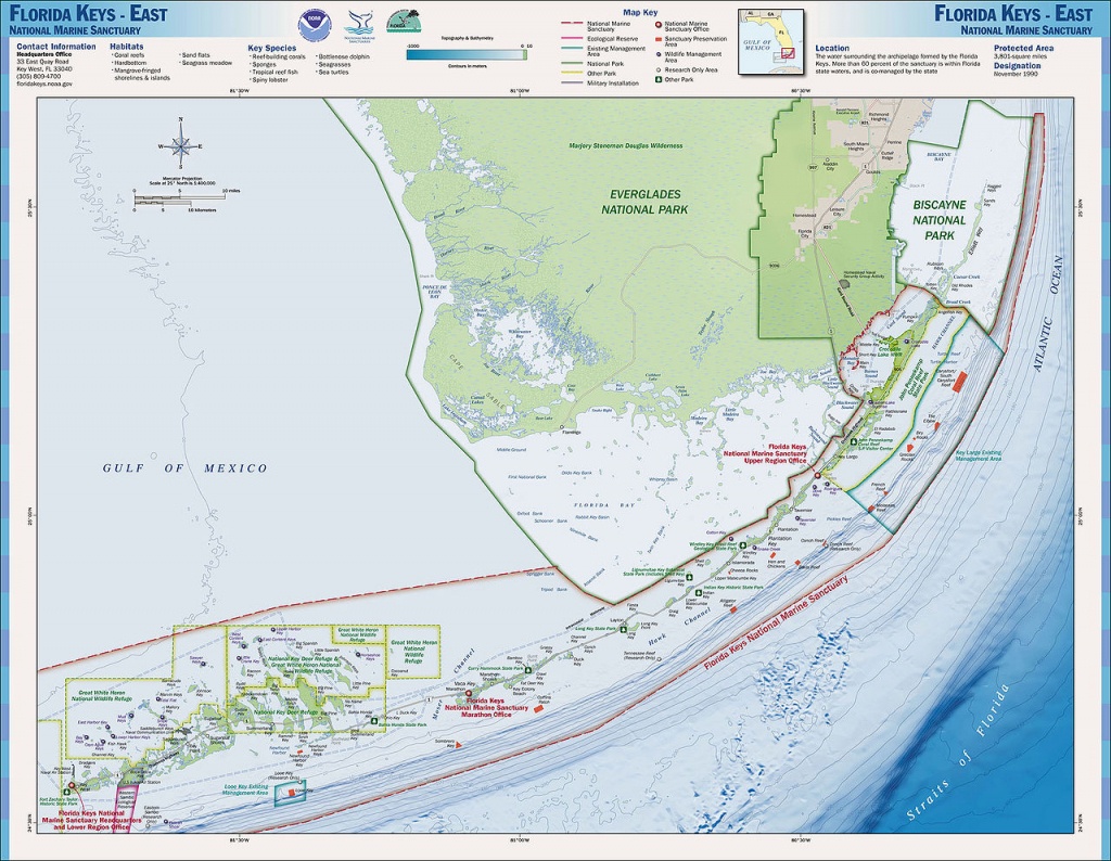 Charts And Maps Florida Keys - Florida Go Fishing - Long Key Florida Map