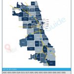 Chicago, Il Zip Code Map [Updated 2019]   Chicago Zip Code Map Printable