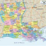 City And Parish Map Of Louisiana   Free Printable Maps   Printable Map Of Louisiana