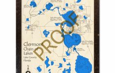 clermont chain of lakes fl wood map 3d topographic wood chart florida lakes map Clermont Chain Of Lakes, Fl Wood Map | 3D Topographic Wood Chart - Florida Lakes Map