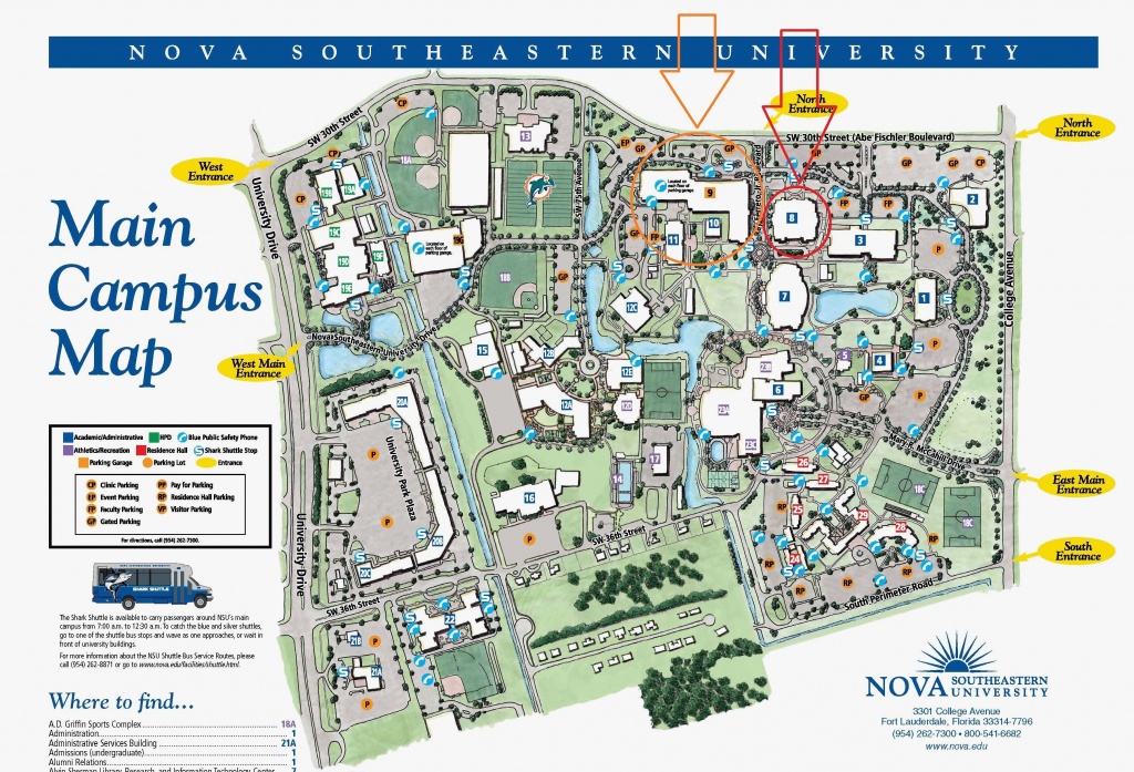 Colleges In Florida Map And Travel Information | Download Free - State College Of Florida Bradenton Campus Map