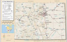 Colorado County Map With Towns Printable Map Of Us With Major Cities - Printable Map Of Colorado Cities