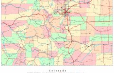 Colorado Printable Map - Printable Map Of Colorado