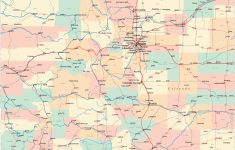Colorado Road Map - Co Road Map - Colorado Highway Map - Printable Map Of Colorado Cities