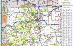 Colorado Road Map Printable | Secretmuseum - Printable Map Of Colorado