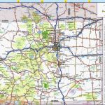 Colorado Road Map Printable | Secretmuseum   Printable Road Map Of Colorado