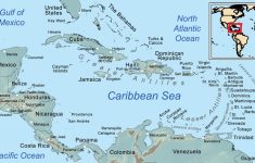 Comprehensive Map Of The Caribbean Sea And Islands - Printable Road Map Of St Maarten
