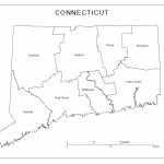 Connecticut Labeled Map   Printable Map Of Connecticut