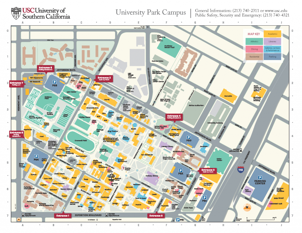Contact | Asian Pacific American Students Services | Usc - University Of Southern California Map