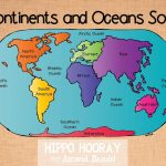 Continents/ocean Song (And Video!) | 2Nd Grade Social Studies   Continents And Oceans Map Quiz Printable