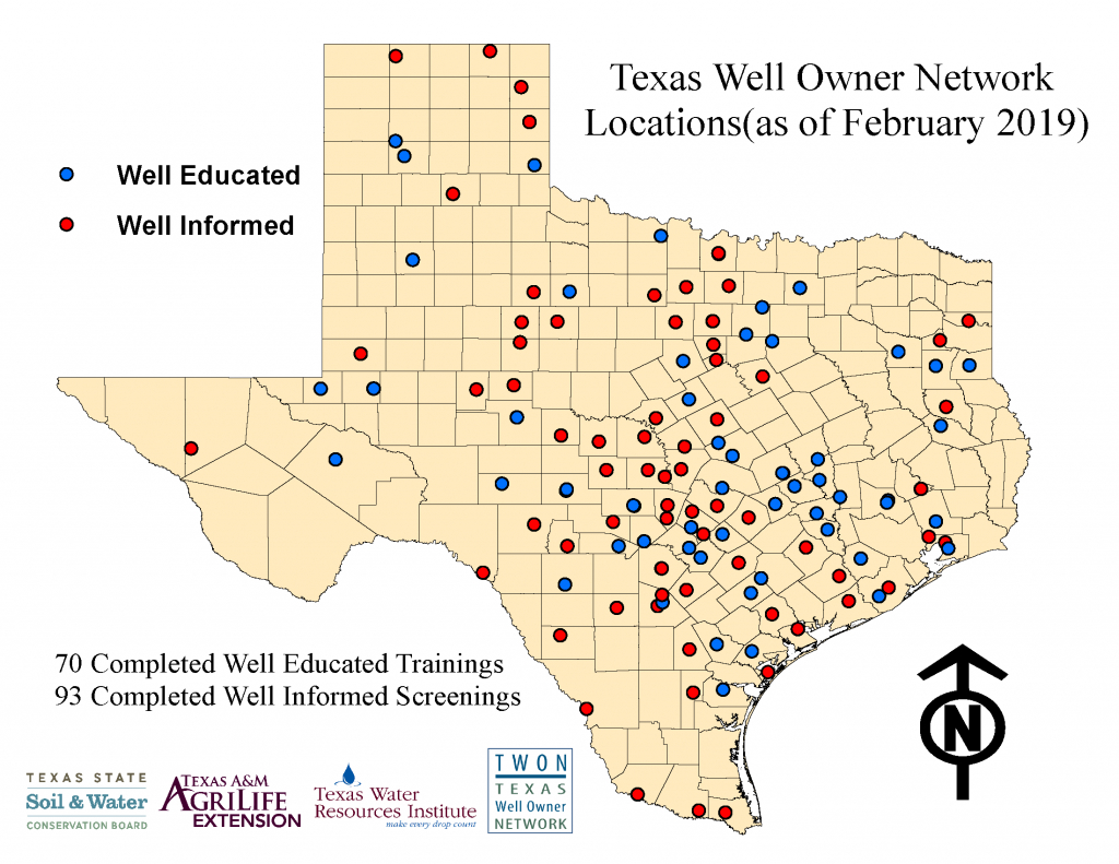 Continued Statewide Delivery Of The Texas Well Owner Network Twon