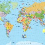 Cool World Map Pdf 2 | Maps | Detailed World Map, World Map   World Map With Cities Printable