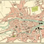 Cork In Old Maps   Cork City Map Printable