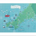 Cornwall Map   Printable Map Of Cornwall