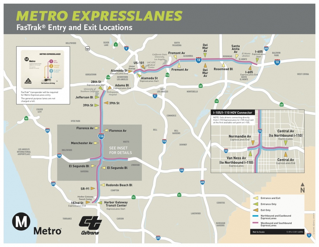 Countdown To I-10 Metro Expresslanes: Understanding The Differences - Fast Track Map California