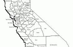 Counties Of California Map And Travel Information | Download Free - Free California Map