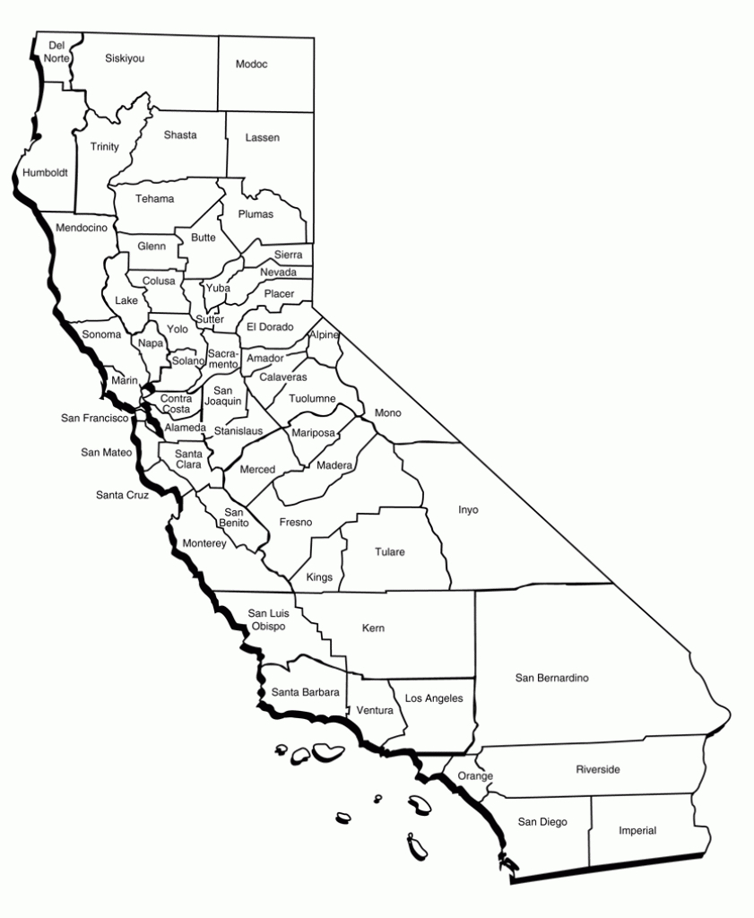 County Elections Map | California Secretary Of State - Interactive Map Of California